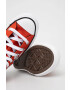 Converse Детски високи кецове Peanuts Chuck Taylor All Star в червено - Pepit.bg