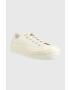 Converse Кожени кецове Chuck 70 OX в бежово A03435C - Pepit.bg