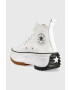 Converse Кожени кецове Run Star Hike Platform в бяло A04293C - Pepit.bg