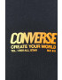 Converse Памучна тениска в черно с принт - Pepit.bg