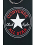 Converse Памучна тениска в черно с принт - Pepit.bg