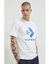 Converse Памучна тениска в бяло с принт - Pepit.bg