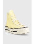 Converse Високи кецове Chuck 70 Plus в жълто - Pepit.bg