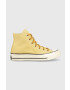 Converse Високи кецове Chuck 70 в жълто A03436C - Pepit.bg