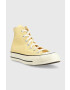 Converse Високи кецове Chuck 70 HI в жълто A02757C - Pepit.bg