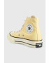 Converse Високи кецове Chuck 70 HI в жълто A02757C - Pepit.bg