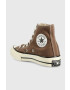 Converse Високи кецове Chuck 70 HI в кафяво A02755C - Pepit.bg
