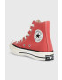 Converse Високи кецове Chuck 70 HI в сиво A02756C - Pepit.bg