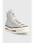 Converse Високи кецове Chuck 70 Plus в сиво A00741C - Pepit.bg