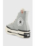 Converse Високи кецове Chuck 70 Plus в сиво A00741C - Pepit.bg