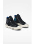 Converse Високи кецове Chuck 70 Trippy Heel в черно - Pepit.bg