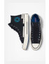 Converse Високи кецове Chuck 70 Trippy Heel в черно - Pepit.bg