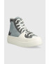 Converse Високи кецове Chuck Taylor All Star Construct в сиво A03472C - Pepit.bg