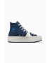 Converse Високи кецове Chuck Taylor All Star Construct в тъмносиньо A04521C - Pepit.bg