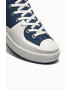 Converse Високи кецове Chuck Taylor All Star Construct в тъмносиньо A04521C - Pepit.bg