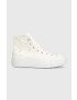 Converse Високи кецове Chuck Taylor All Star Lift Platform в бежово A02895C - Pepit.bg