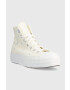 Converse Високи кецове Chuck Taylor All Star Lift Platform в бежово A02895C - Pepit.bg