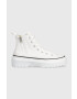 Converse Високи кецове Chuck Taylor AS Lugged Lift в бяло - Pepit.bg