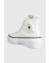 Converse Високи кецове Chuck Taylor AS Lugged Lift в бяло - Pepit.bg