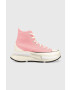 Converse Високи кецове Run Star Legacy CX в розово A05012C - Pepit.bg