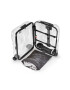 Crash Baggage Куфар SHARE Small Size в прозрачен цвят - Pepit.bg