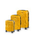 Crash Baggage Куфар STRIPE Large Size в жълто - Pepit.bg