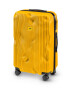 Crash Baggage Куфар STRIPE Medium Size в жълто - Pepit.bg