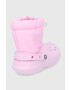 Crocs Апрески Classic Lined Neo Puff Boot в розово 206630 - Pepit.bg