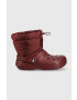 Crocs Апрески Classic Lined Neo Puff Boot в бордо 206630 - Pepit.bg