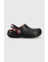 Crocs Чехли Classic Lined Camo Clog Classic Lined Camo Clog в черно 208047 - Pepit.bg