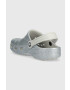 Crocs Чехли BAYA GLITTER CLOG в сребристо 205925 - Pepit.bg