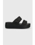Crocs Чехли Brooklyn Low Wedge Sandal - Pepit.bg