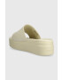 Crocs Чехли Brooklyn Slide в бежово със скосена платформа 208728 - Pepit.bg