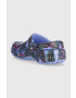 Crocs Чехли Classic Butterfly Clog в лилаво с платформа 208257 - Pepit.bg