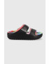 Crocs Чехли Classic Cozzzy Spray Dye Sandal в черно 208046 - Pepit.bg