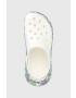 Crocs Чехли Classic Crush Butterfly Clog в бяло с платформа 208258 - Pepit.bg