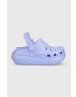 Crocs Чехли Classic Crush Clog в тюркоазено с платформа 207521 - Pepit.bg