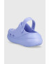 Crocs Чехли Classic Crush Clog в тюркоазено с платформа 207521 - Pepit.bg