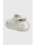 Crocs Чехли Classic Crush Glitter Clog в сиво с платформа 208256 - Pepit.bg