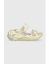 Crocs Чехли Classic Crush Marbled Sandal в бежово с платформа 208235 - Pepit.bg