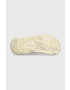 Crocs Чехли Classic Crush Marbled Sandal в бежово с платформа 208235 - Pepit.bg