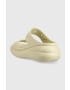 Crocs Чехли CLASSIC CRUSH SANDAL в бежово с платформа 207670 - Pepit.bg