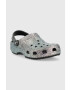 Crocs Чехли Classic Glitter Clog в сребристо 205942 - Pepit.bg