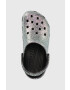 Crocs Чехли Classic Glitter Clog в сребристо 205942 - Pepit.bg