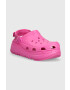 Crocs Чехли Classic Hiker Xscape Clog в розово с платформа 208365 - Pepit.bg