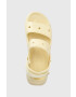 Crocs Чехли Classic Hiker Xscape Sandal в бежово с платформа 208181 - Pepit.bg