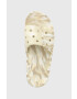 Crocs Чехли Classic Marbled Slide в бежово 206879 - Pepit.bg