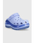 Crocs Чехли Classic Mega Crush Clog в лилаво с платформа 207988 - Pepit.bg