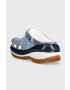 Crocs Чехли Classic Mega Crush Denim Clog - Pepit.bg