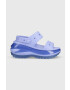 Crocs Чехли Classic Mega Crush Sandal в бежово с платформа 207989 - Pepit.bg